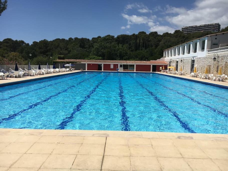 2-Room 60 M², Panoramic View, 2 Balconies, 50M Pool Cagnes-sur-Mer Kültér fotó